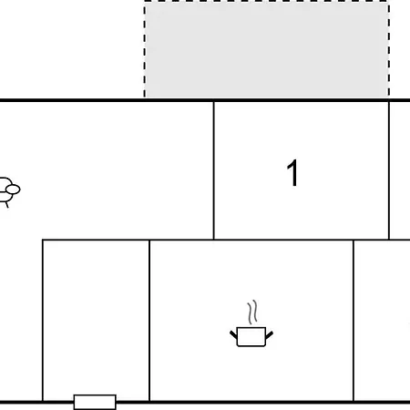 Amazing In With 1 Bedroom And Wifi Сasa de vacaciones Højer